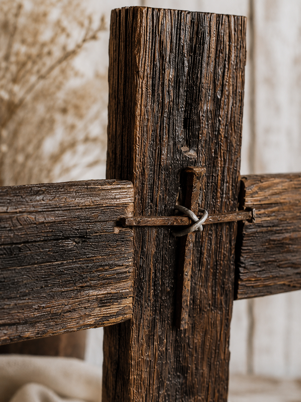 Handmade Reclaimed Barn Wood Cross-SCR 207