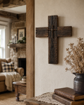 Handmade Reclaimed Barn Wood Cross-SCR 207